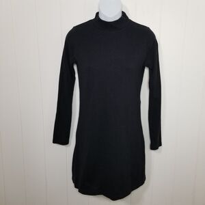 All About Eve Dress Size 2 Minimalist Goth Whimsygoth Long Sleeve LBD